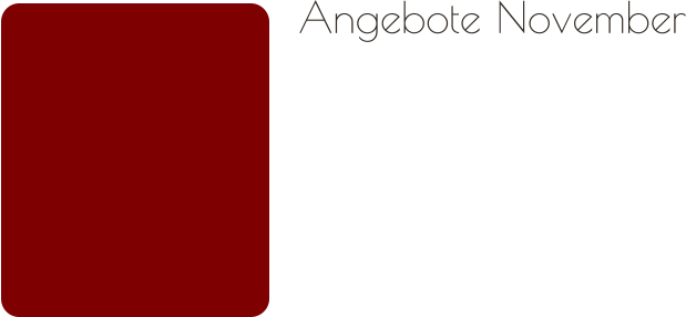 Angebote November